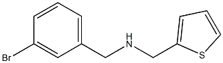 [(3-bromophenyl)methyl](thiophen-2-ylmethyl)amine Struktur