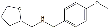 [(4-methoxyphenyl)methyl](oxolan-2-ylmethyl)amine Struktur