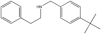 [(4-tert-butylphenyl)methyl](2-phenylethyl)amine Struktur