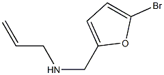 [(5-bromofuran-2-yl)methyl](prop-2-en-1-yl)amine Struktur