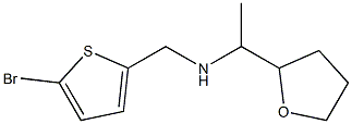 [(5-bromothiophen-2-yl)methyl][1-(oxolan-2-yl)ethyl]amine Struktur