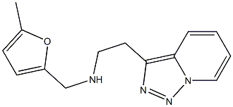 [(5-methylfuran-2-yl)methyl](2-{[1,2,4]triazolo[3,4-a]pyridin-3-yl}ethyl)amine Struktur