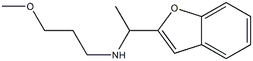 [1-(1-benzofuran-2-yl)ethyl](3-methoxypropyl)amine Struktur