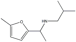 [1-(5-methylfuran-2-yl)ethyl](2-methylpropyl)amine Struktur