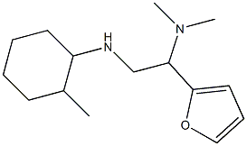 [1-(furan-2-yl)-2-[(2-methylcyclohexyl)amino]ethyl]dimethylamine Struktur