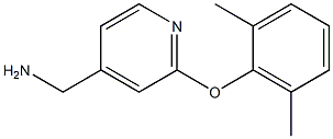 [2-(2,6-dimethylphenoxy)pyridin-4-yl]methylamine Struktur