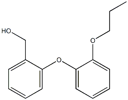 [2-(2-propoxyphenoxy)phenyl]methanol Struktur