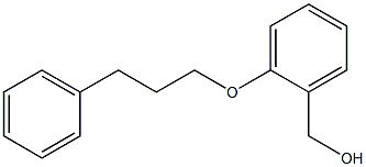 [2-(3-phenylpropoxy)phenyl]methanol Struktur