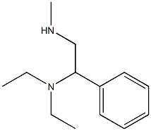 [2-(diethylamino)-2-phenylethyl](methyl)amine Struktur