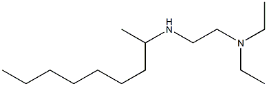 [2-(diethylamino)ethyl](nonan-2-yl)amine Struktur