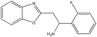 2-(1,3-benzoxazol-2-yl)-1-(2-fluorophenyl)ethan-1-amine Struktur