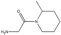 2-(2-methylpiperidin-1-yl)-2-oxoethanamine Struktur