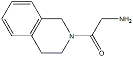 2-(3,4-dihydroisoquinolin-2(1H)-yl)-2-oxoethanamine Struktur