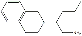 2-(3,4-dihydroisoquinolin-2(1H)-yl)pentan-1-amine Struktur