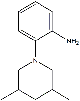 2-(3,5-dimethylpiperidin-1-yl)aniline Struktur