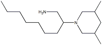 2-(3,5-dimethylpiperidin-1-yl)nonan-1-amine Struktur