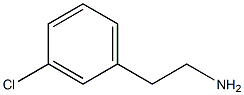 2-(3-chlorophenyl)ethan-1-amine Struktur