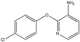 2-(4-chlorophenoxy)pyridin-3-amine Struktur