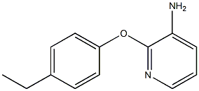 2-(4-ethylphenoxy)pyridin-3-amine Struktur