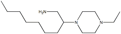 2-(4-ethylpiperazin-1-yl)nonan-1-amine Struktur