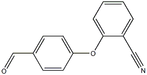 2-(4-formylphenoxy)benzonitrile Struktur