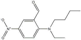 2-[butyl(ethyl)amino]-5-nitrobenzaldehyde Struktur