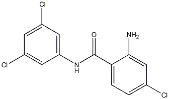 2-amino-4-chloro-N-(3,5-dichlorophenyl)benzamide Struktur