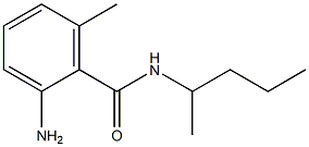 2-amino-6-methyl-N-(pentan-2-yl)benzamide Struktur