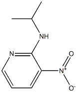 3-nitro-N-(propan-2-yl)pyridin-2-amine Struktur