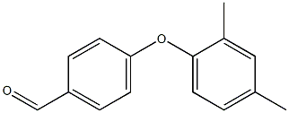 4-(2,4-dimethylphenoxy)benzaldehyde Struktur