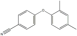 4-(2,4-dimethylphenoxy)benzonitrile Struktur