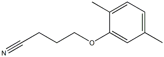 4-(2,5-dimethylphenoxy)butanenitrile Struktur