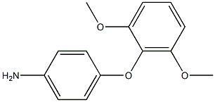 4-(2,6-dimethoxyphenoxy)aniline Struktur