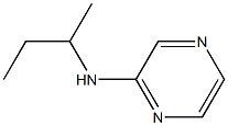 N-(butan-2-yl)pyrazin-2-amine Struktur