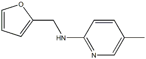 N-(furan-2-ylmethyl)-5-methylpyridin-2-amine Struktur