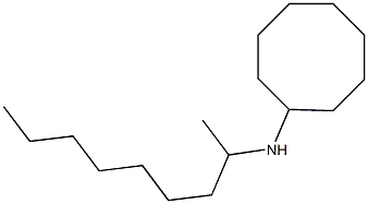 N-(nonan-2-yl)cyclooctanamine Struktur