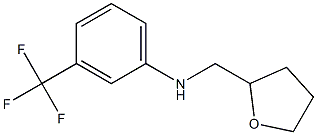 N-(oxolan-2-ylmethyl)-3-(trifluoromethyl)aniline Struktur