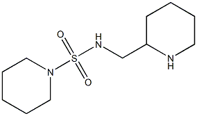 N-(piperidin-2-ylmethyl)piperidine-1-sulfonamide Struktur