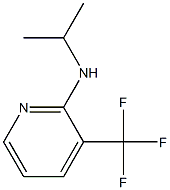 N-(propan-2-yl)-3-(trifluoromethyl)pyridin-2-amine Struktur