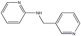 N-(pyridin-3-ylmethyl)pyridin-2-amine Struktur