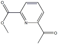 6-Acetyl-2-picolinic acid methyl ester Struktur