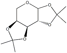 1,2,3,4-DI-O-ISOPROPYLIDENE  L-ARABINOPYRANOSIDE extrapure Struktur