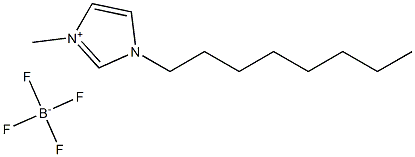 1-octyl-3-methylimidazolium tetrafluoroborate Struktur