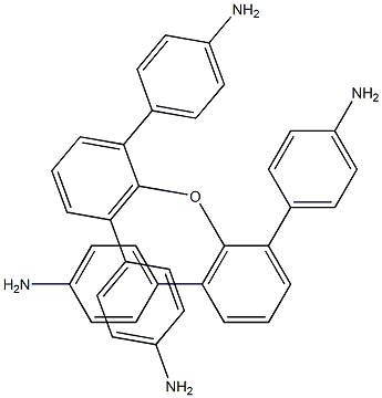 1,3-bis-(p-aminophenyl)phenyl ether Struktur