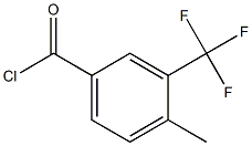 4-methyl-3-trifluoromethyl-benzoyl chloride Struktur