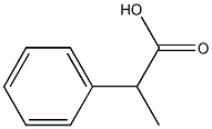 Methylphenylacetic acid Struktur