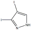 3,4-Diiodopyrazole Struktur