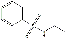 N-Ethylbenzenesulphonamide Struktur