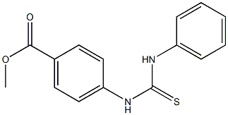 methyl 4-[(anilinocarbothioyl)amino]benzoate Struktur