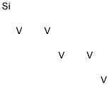 Pentavanadium silicon Struktur